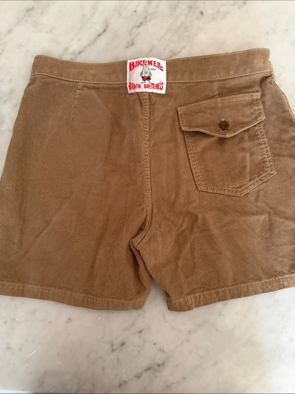 Birdwell Beach Britches 32 Brown Corduroy - Picture 6 of 7